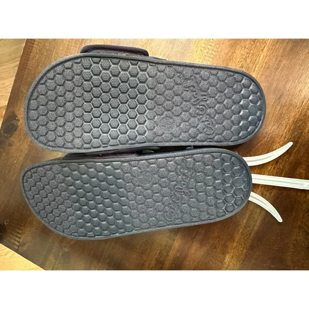 Cat & Jack Slides Navy Green Size 2/3 Comfort‎ Slip-On Pool Sandals
